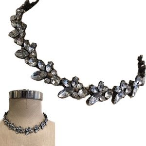Stunning “Crystal” Vine Statement Choker Necklace